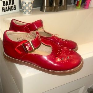 Felix & Flora girls size 11 Red Mary Jane Dress Shoes
